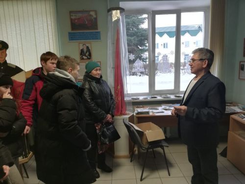 Воспитанники школы-интернета побывали на экскурсии в музее эксплуатационного локомотивного депо