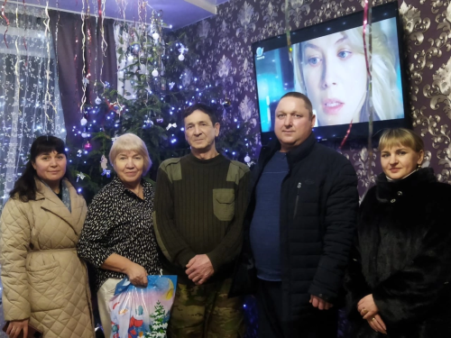 В Шаршадинском сельском поселении поздравили родителей солдат СВО