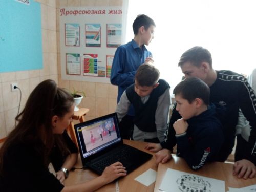 Сотрудники «Форпоста» провели викторину для терсинских школьников