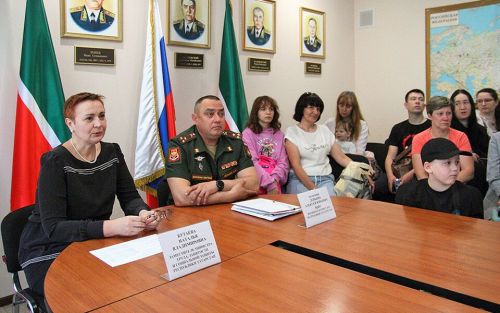 В Казани прошел телемост для родственников мобилизованных