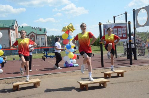 Тирсәдә ГТО нормаларын тапшыру өчен спорт мәйданчыгы ачылды