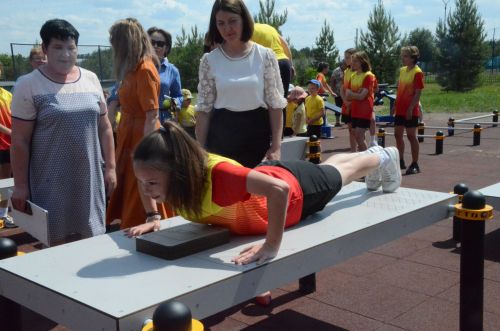 Тирсәдә ГТО нормаларын тапшыру өчен спорт мәйданчыгы ачылды