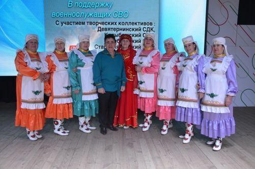 Тугызбуй үзешчәннәре хәйрия концерты куйдылар