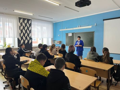 Учащиеся Терсинской школы повторили ПДД