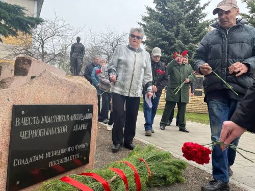 В Агрызе почтили память ликвидаторов Чернобыльской катастрофы