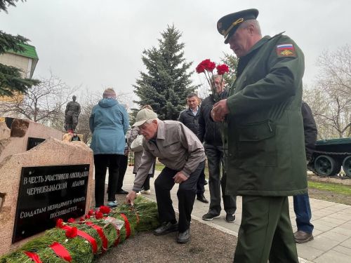 В Агрызе почтили память ликвидаторов Чернобыльской катастрофы