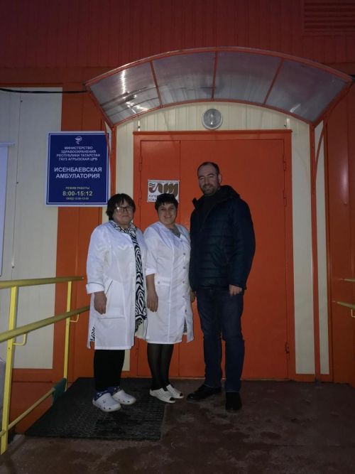 Медики поликлиники Агрызской ЦРБ провели выездной прием сельчан