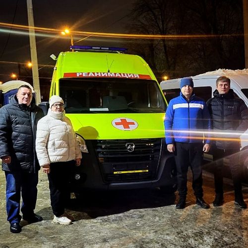 Автопарк агрызской ЦРБ пополнился новым реанимобилем класса «С»