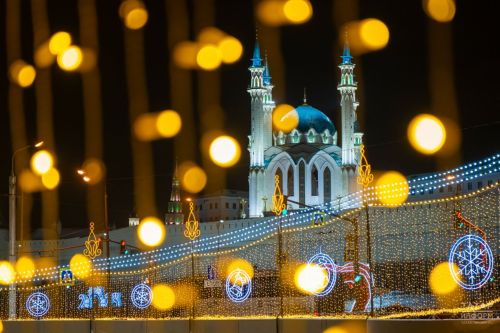 В новогодние каникулы столицу Татарстана посетило около 180 тысяч туристов