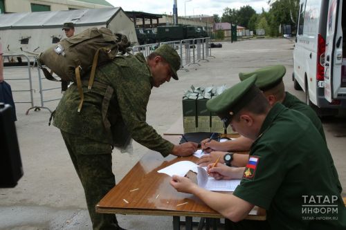 В прошлом году с Министерством обороны РФ заключили контракт более 12 тысяч человек из Татарстана