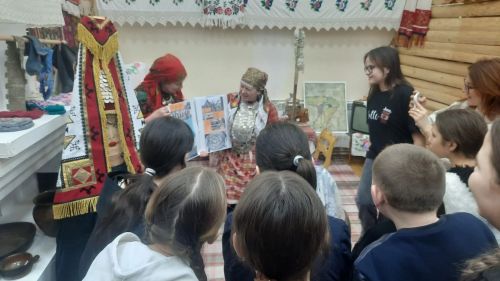 Учащиеся Кучуковской школы посетили Варклед- Бодьинский сельский клуб