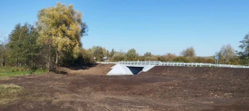 В деревне Татарский Тансар был реконструирован мост