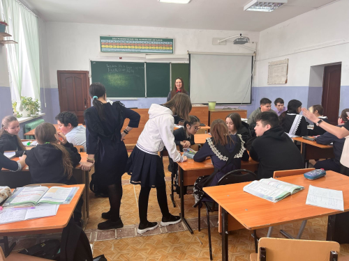 В гимназии №1 прошла беседа по профилактике правонарушений среди подростков