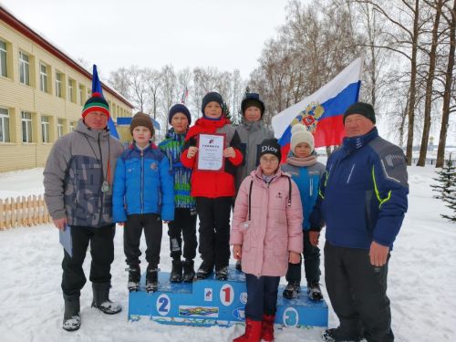 В Бимской школе прошли соревнования по биатлону в рамках проекта «80 шагов к Победе»