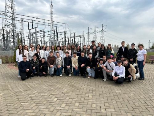 Учащиеся школы №3 посетили уникальную подстанцию 500 кВ «Щелоков» в Елабуге