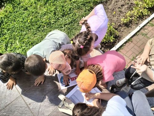 «Без терроризмга каршы»: 3нче мәктәпнең җәйге лагерендә кызыклы квест үткәрелде
