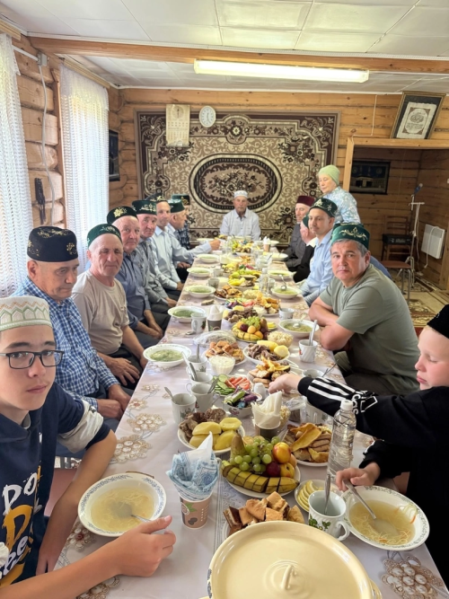 Изге Корбан гаете көнне Кодаш авылы мәчетендә корбан ашы узган