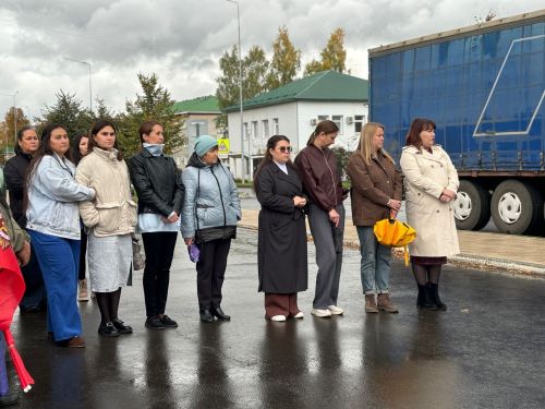 Агрыз отправил очередной гуманитарный груз для земляков в зоне СВО