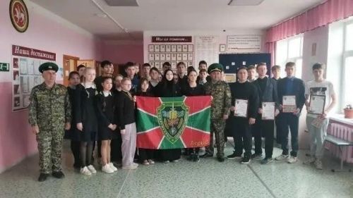 Урок мужества в Сарсак-Омгинском лицее
