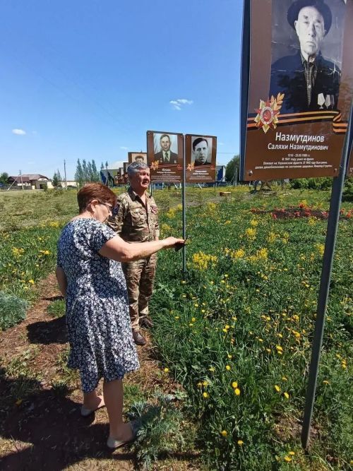 В Кучуковской школе прошла встреча с ветераном боевых действий Рашидом Муфтаховым