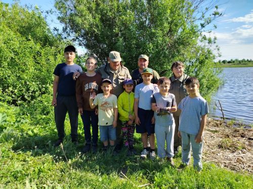 В Агрызском районе спасли и выпустили в природу европейскую болотную черепаху