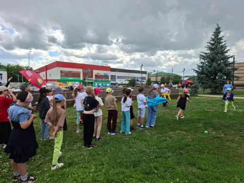 В пришкольном лагере школы №4 прошла спортивная игровая программа