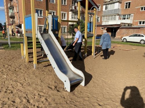 В Агрызском районе завершены работы по программе «Наш двор»