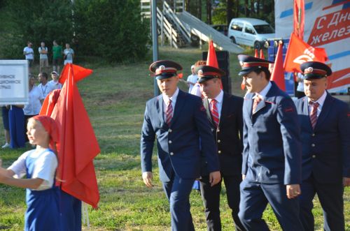 В Агрызе отметили День железнодорожника