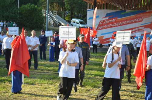 В Агрызе отметили День железнодорожника
