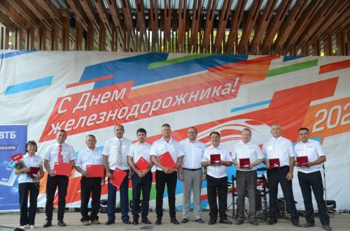 В Агрызе отметили День железнодорожника