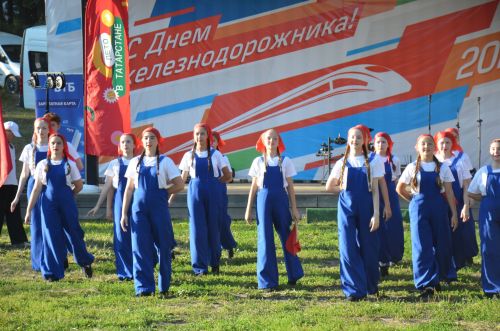 В Агрызе отметили День железнодорожника