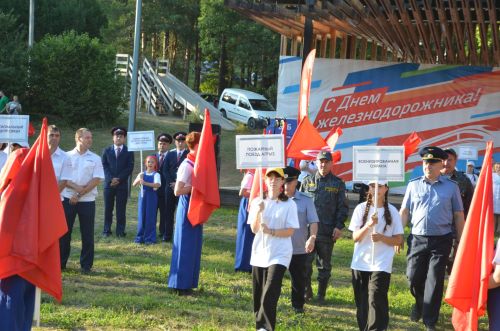 В Агрызе отметили День железнодорожника