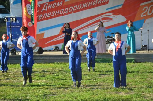 В Агрызе отметили День железнодорожника