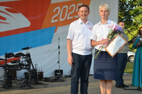В Агрызе отметили День железнодорожника