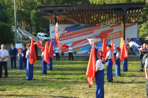 В Агрызе отметили День железнодорожника