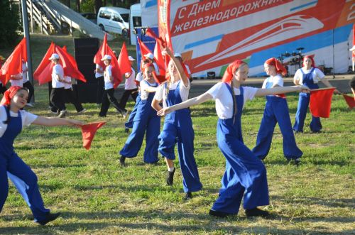 В Агрызе отметили День железнодорожника