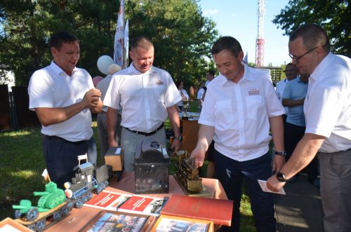 В Агрызе отметили День железнодорожника