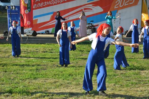 В Агрызе отметили День железнодорожника