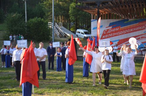 В Агрызе отметили День железнодорожника
