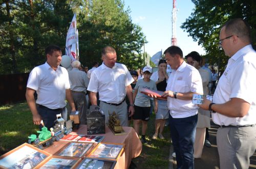 В Агрызе отметили День железнодорожника
