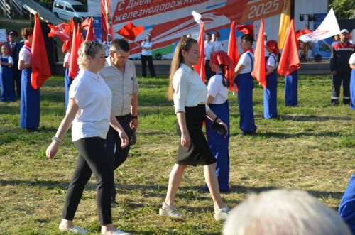 В Агрызе отметили День железнодорожника