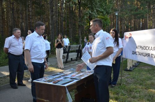 В Агрызе отметили День железнодорожника
