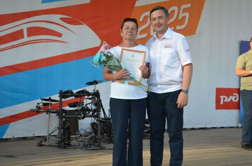 В Агрызе отметили День железнодорожника