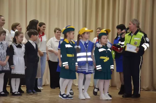 Награждение призеров конкурса игр по БДД