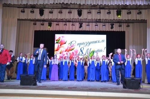 Концерт, посвященный 8 марта
