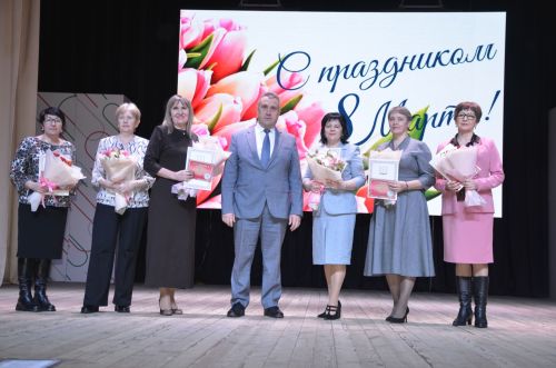 Концерт, посвященный 8 марта
