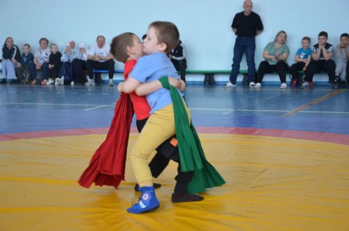 В Агрызе состоялись соревнования по национальной борьбе