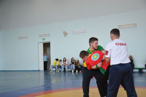 В Агрызе состоялись соревнования по национальной борьбе