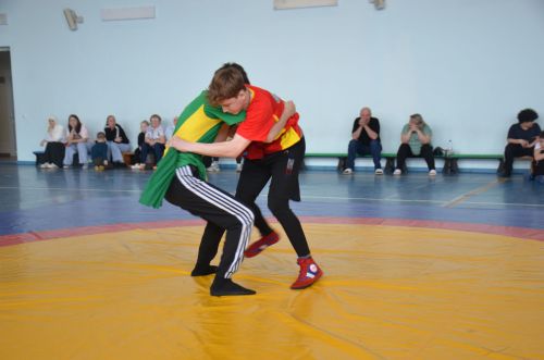 В Агрызе состоялись соревнования по национальной борьбе