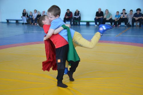 В Агрызе состоялись соревнования по национальной борьбе